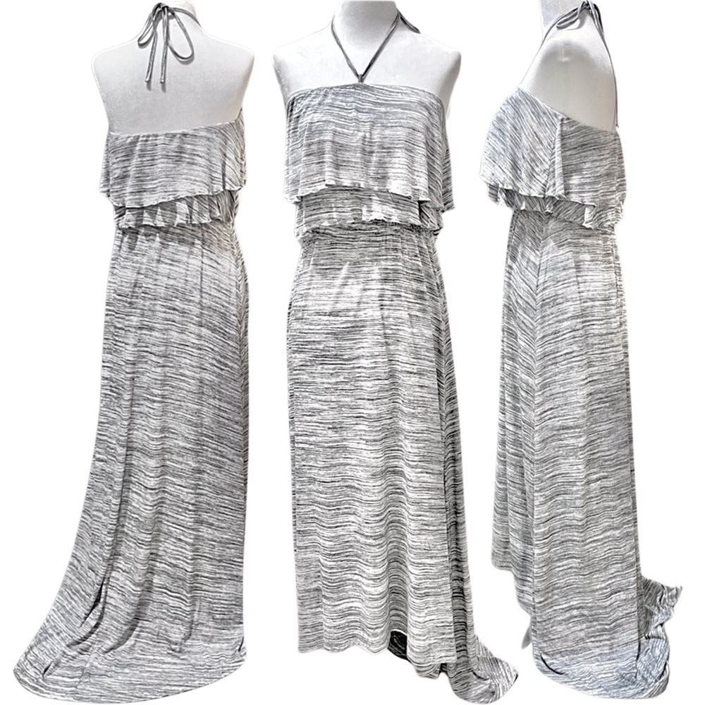 MOSSIMO High/Low‎ Ruffled Dress